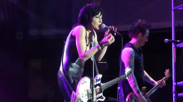 JOAN JETT & THE BLACKHEARTS Chinook Winds Casino Lincoln City Oregon April 16th 2010 Analog Soundboar